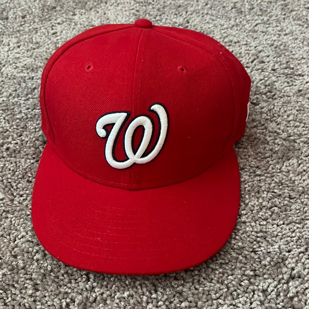 Nationals New Era Fitted Hat